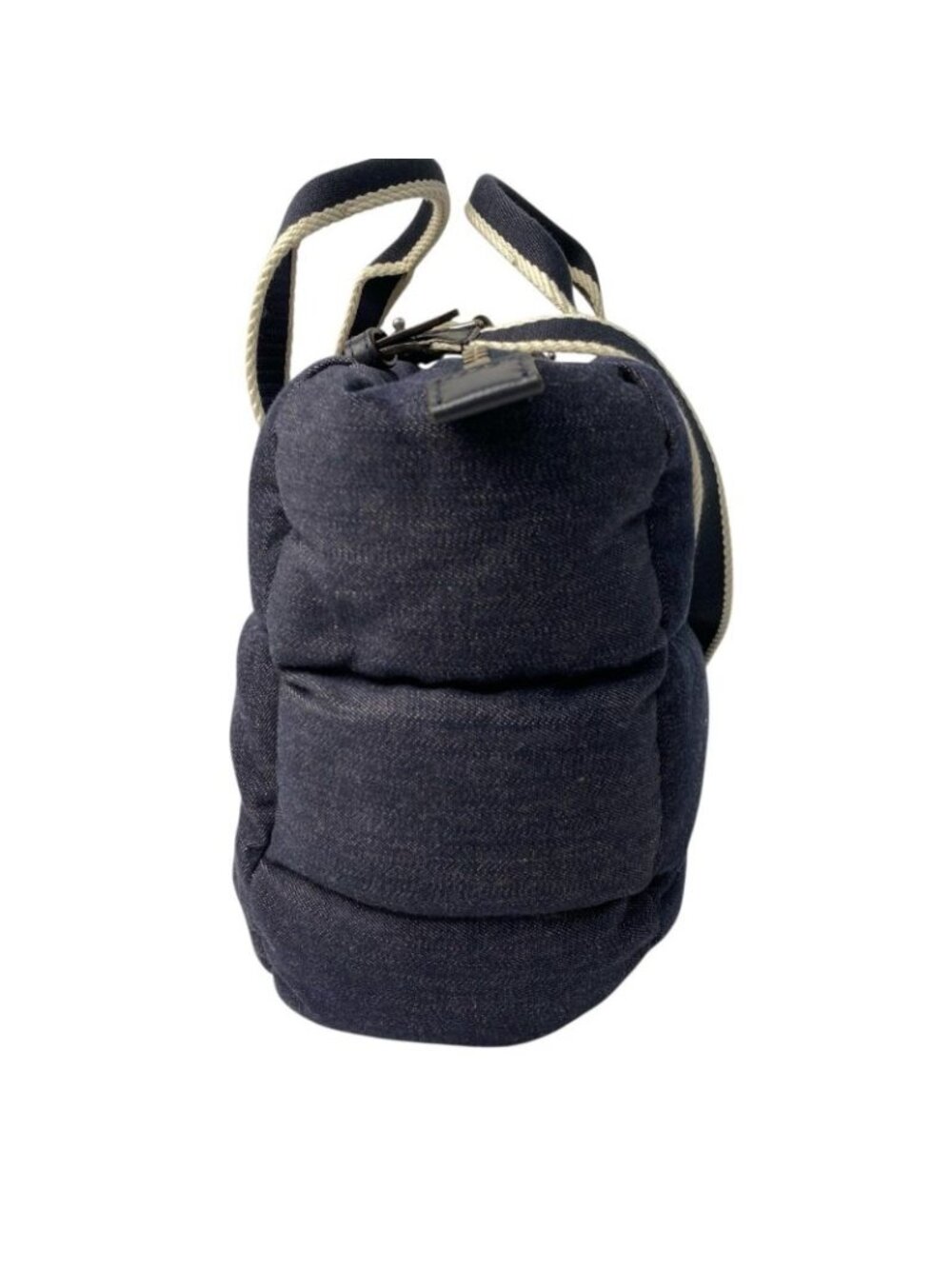 Moncler Mini Color Dog 2-Way Shoulder Bag Denim Down - Picture 5 of 10